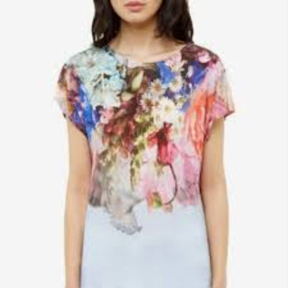 Tod Backer Andriah Top Women Size 4 - Picture 1 of 6